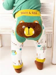 Wild Woodland Leggings; by Blade & Rose (0-6mths)