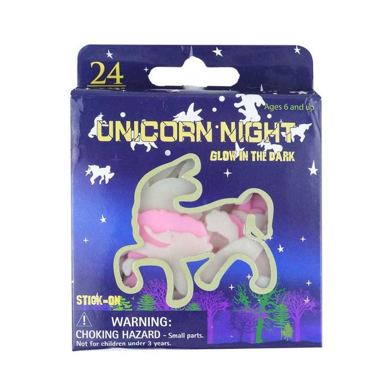 Glow In The Dark Unicorn Stickers