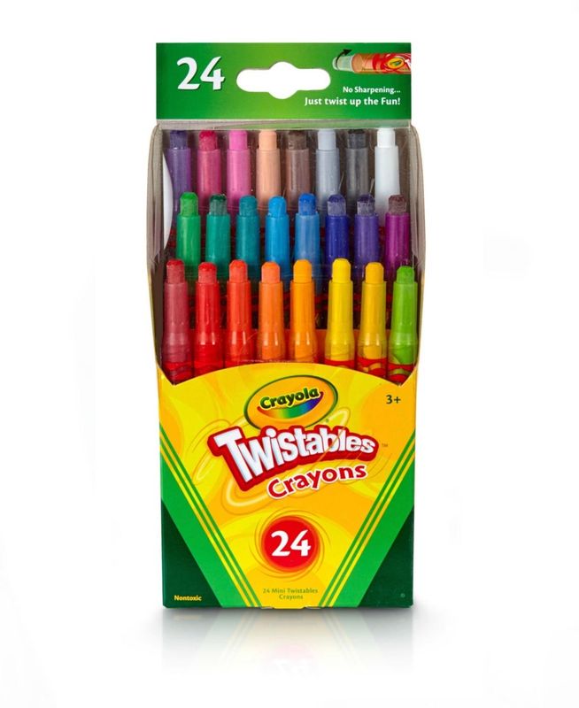 Crayola Twistables Crayons, Fun Effects, Gift for Kids