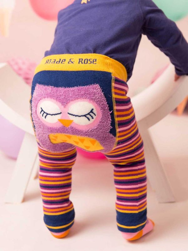Betty Owl Leggings; by Blade & Rose (1-2yrs)