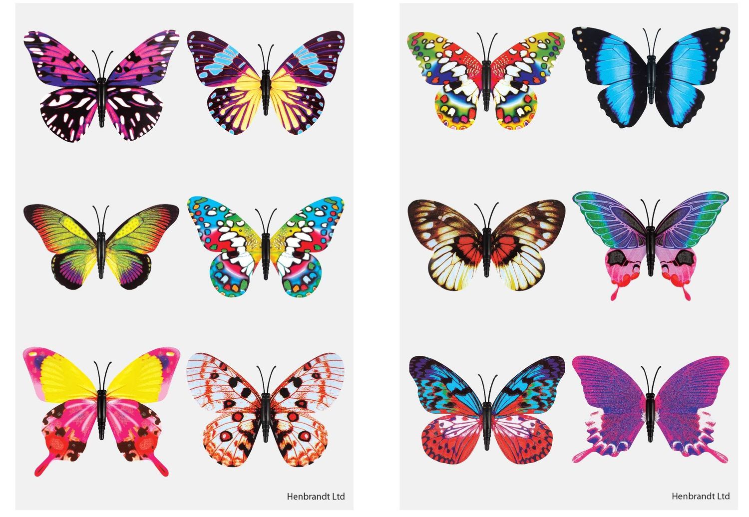 Mini Butterfly Temporary Tattoos