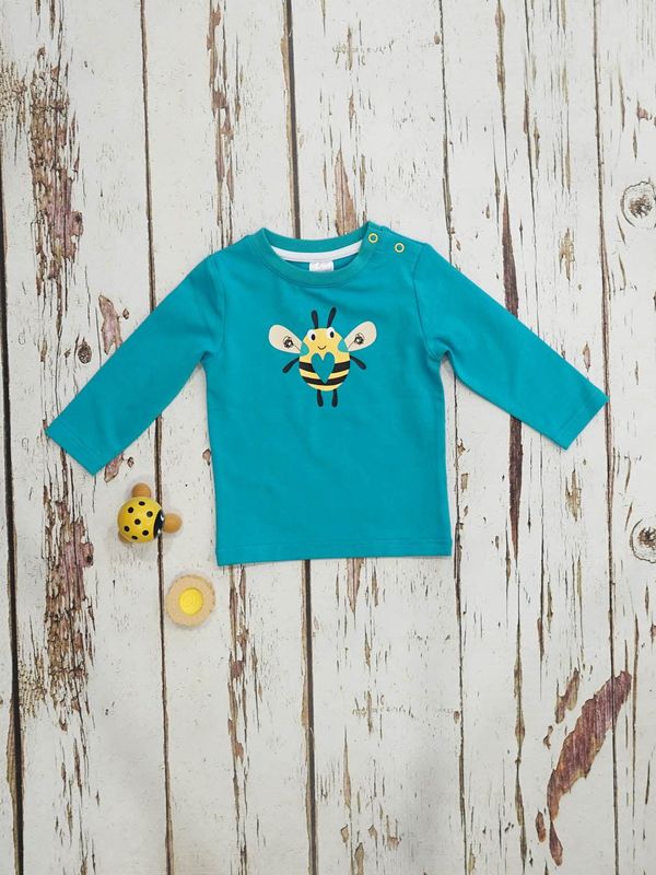 Buzzy Bee Top; by Blade & Rose (0-6mths)
