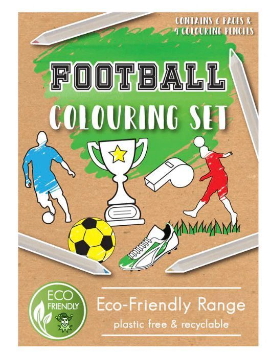 Football Colouring Set