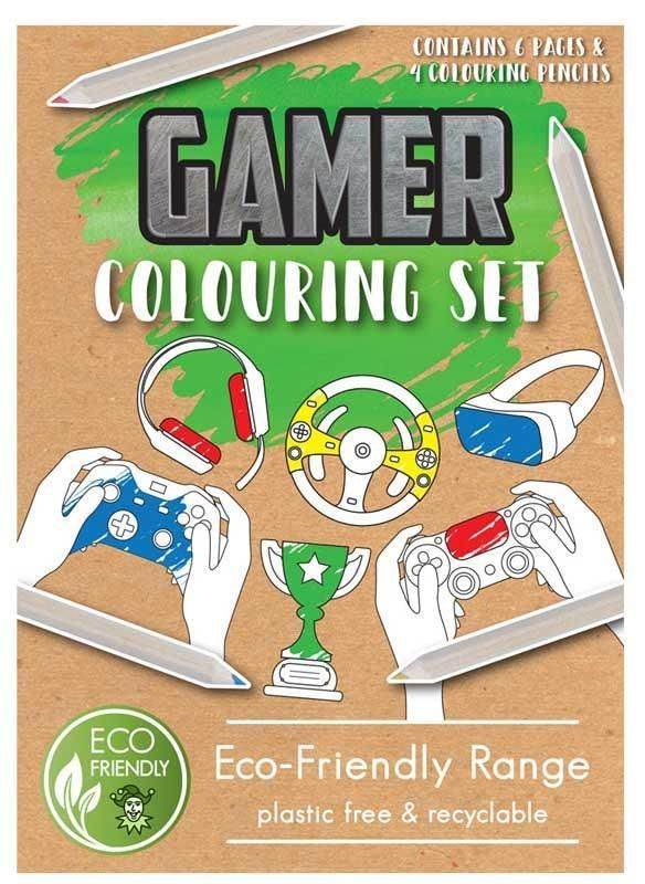 Gamer Colouring Set