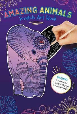 Amazing Animals - Scratch Art Book Amazing Animals - Scratch Art Book