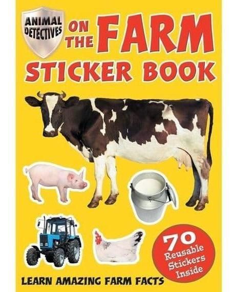 On the Farm: Sticker Book