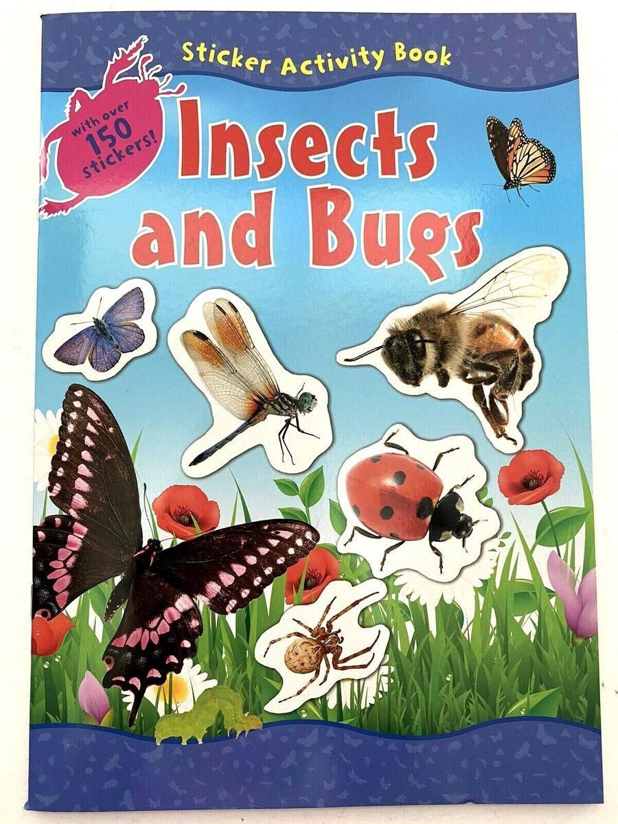 Insects and Bugs Sticker Activity Book