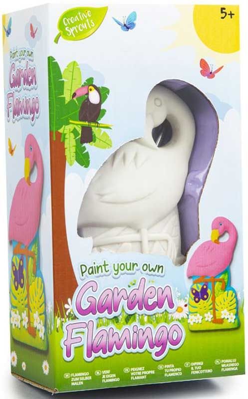 Paint Your Own Garden Flamingo