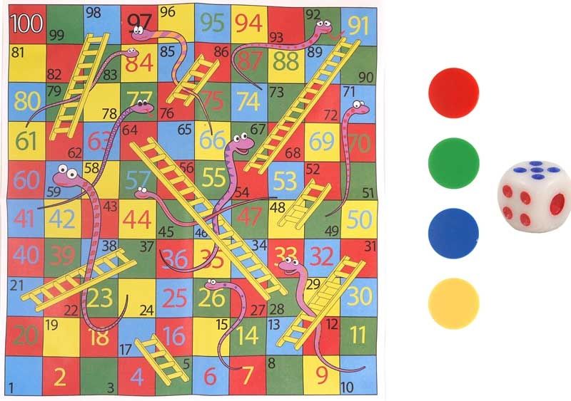 Mini Snakes & Ladders Games