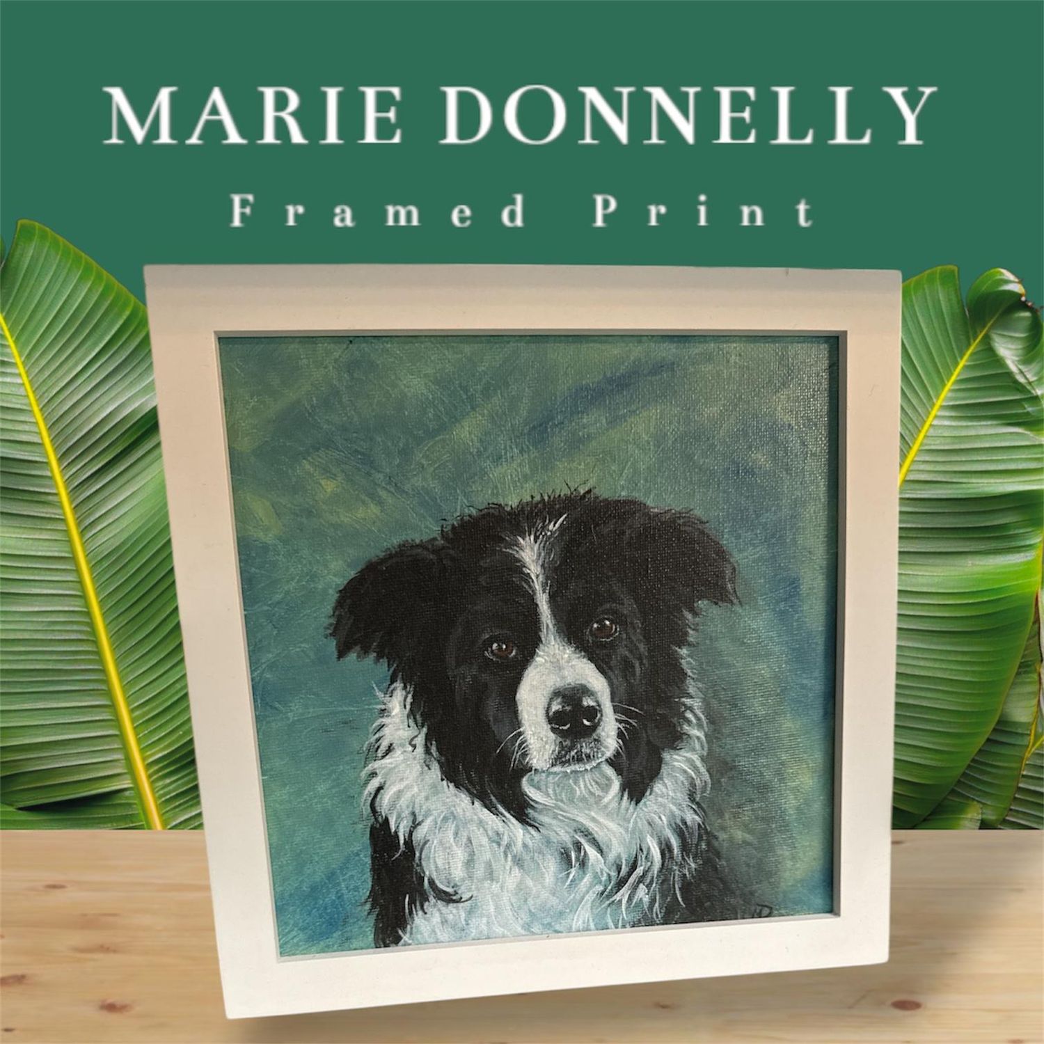 Marie Donnelly Framed Acrylic Art - Benny