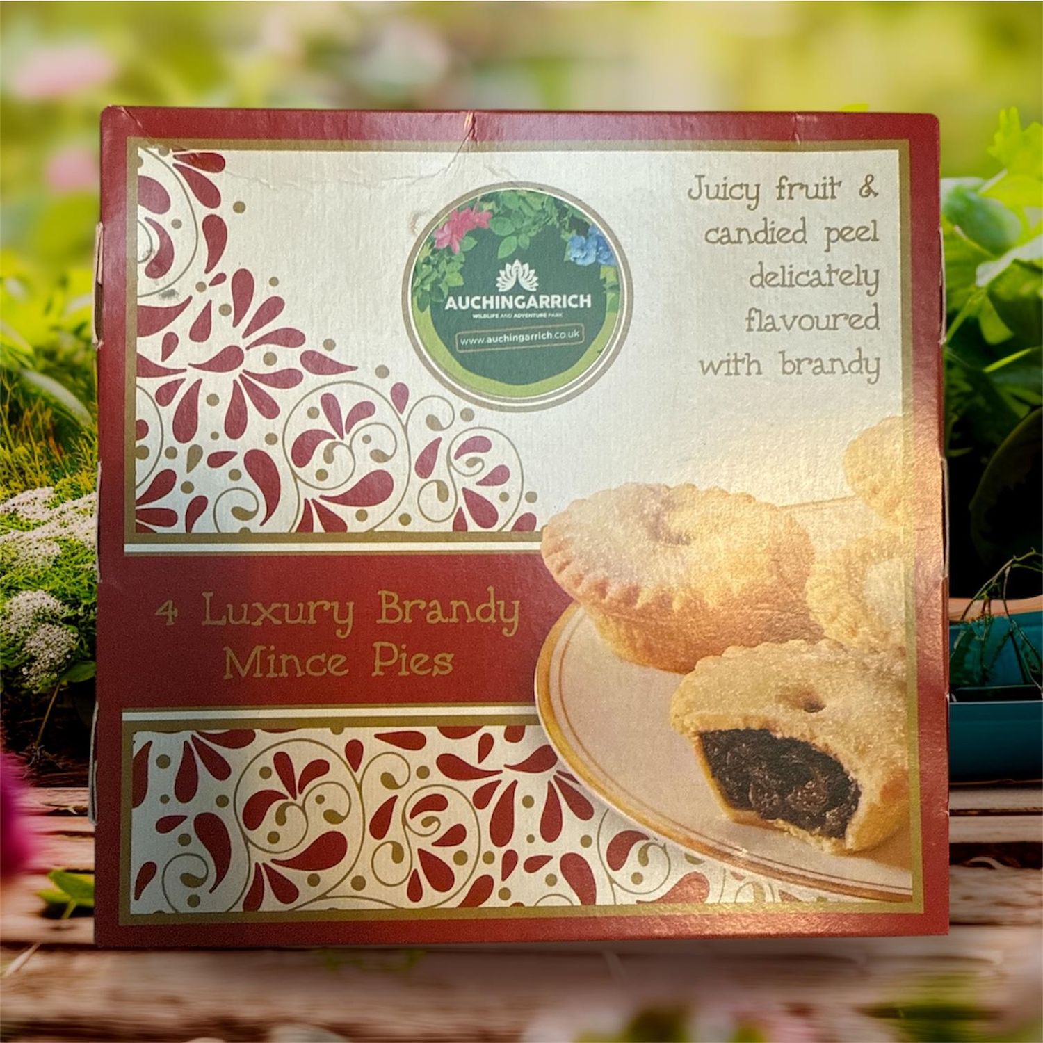 Luxury Brandy Mince Pies, 4pk