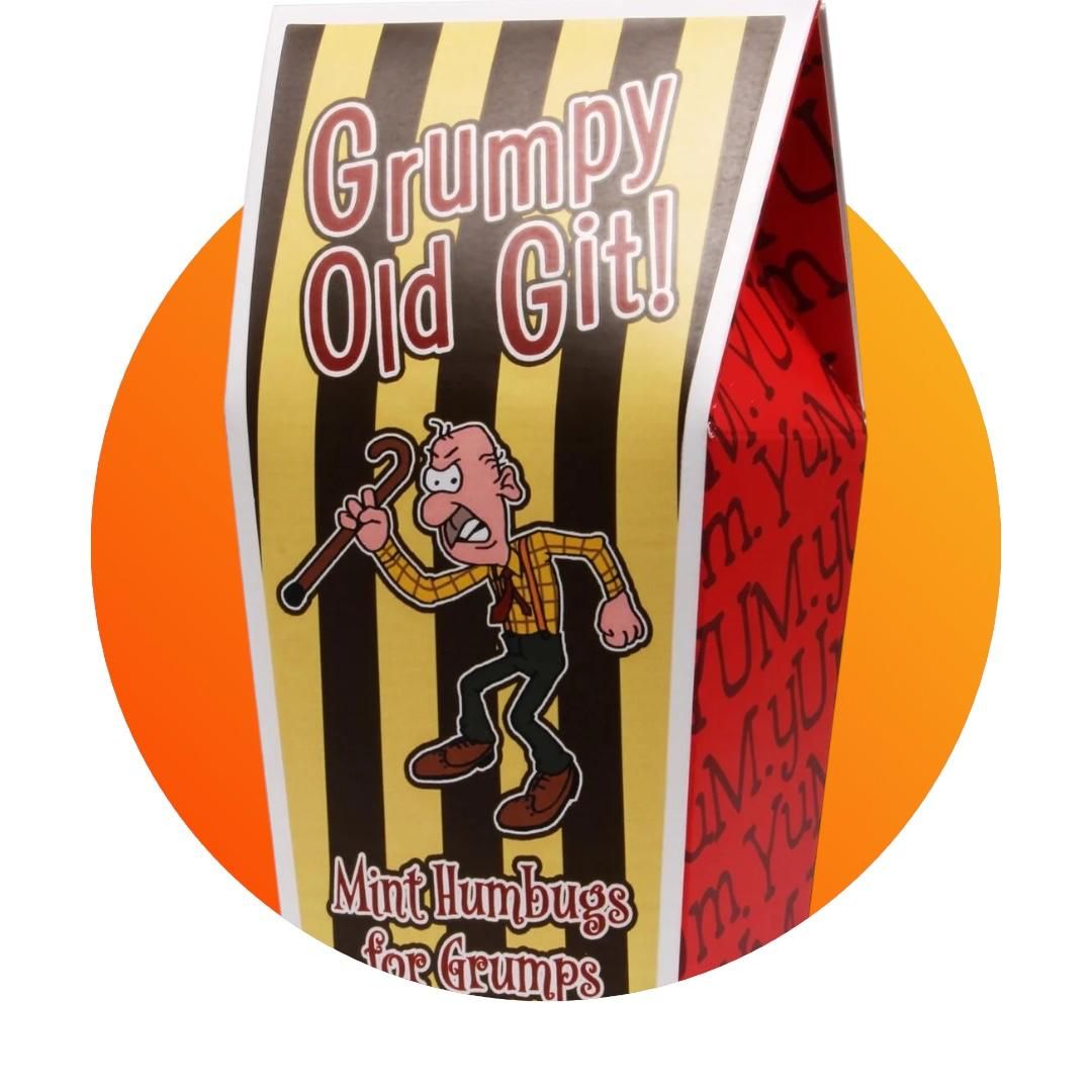 Grumpy Old G*t; Mint Humbugs for GRUMPS!