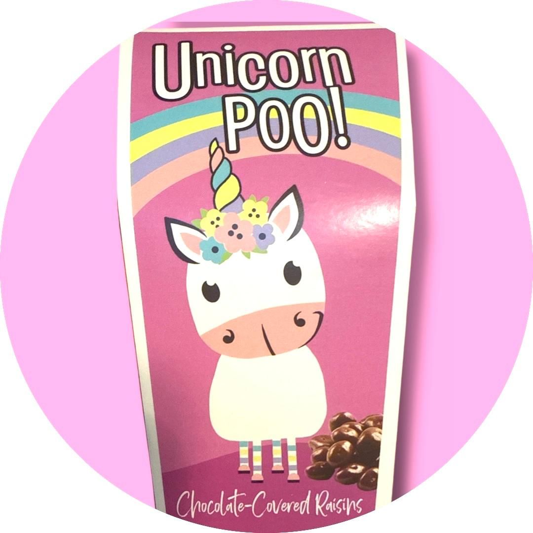 Unicorn Poo; Choc Covered Raisins
