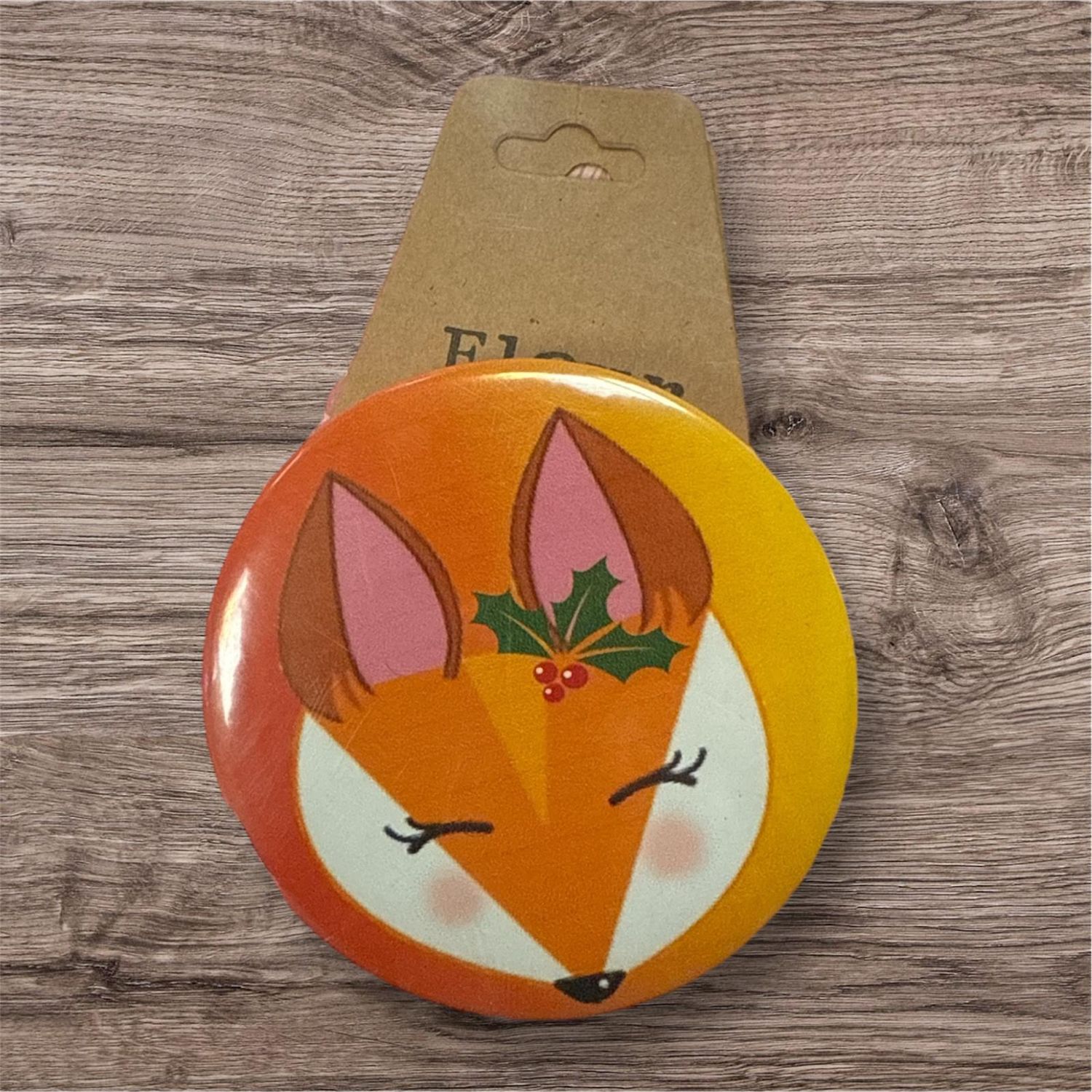 Badges; Fleur the Fox (Cate Menzies Designs)