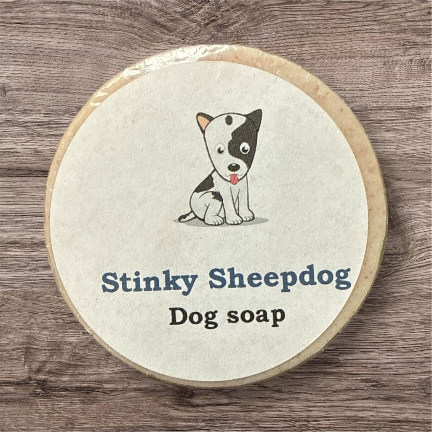 Stinky Sheepdog, Dog Soap (by Barefoot Bubbles)