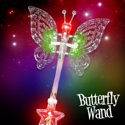 Flashing Butterfly Wand
