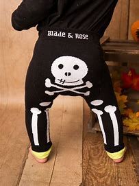 Skeleton Leggings; by Blade & Rose (6-12mths)