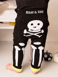 Skeleton Leggings; by Blade & Rose (1-2yrs)