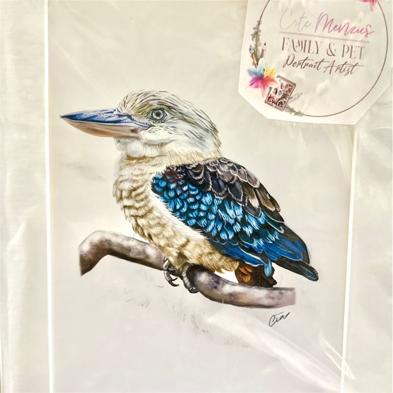 Kookaburra Print; by Cate Menzies Designs