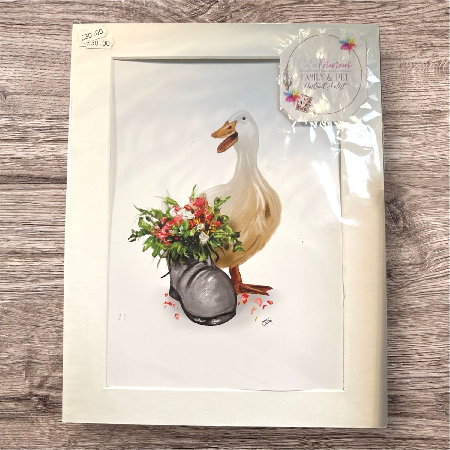 Goose Print; by Cate Menzies Designs