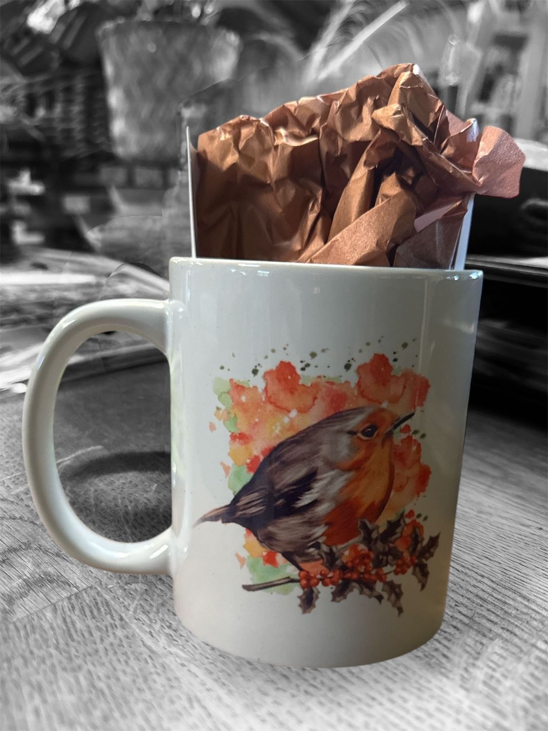 Robin Mug; by Cate Menzies Designs