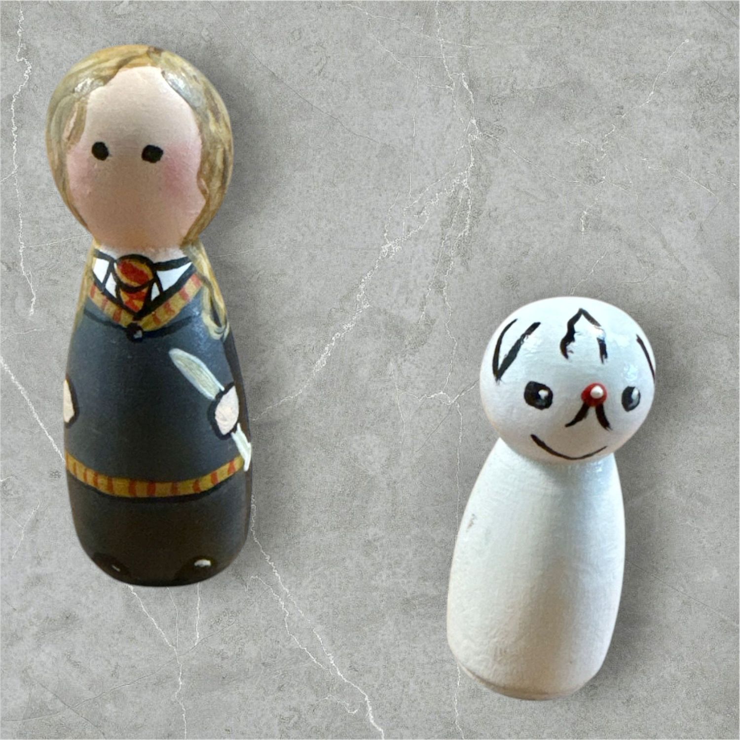 Character Peg Dolls, by Cate Menzies Designs