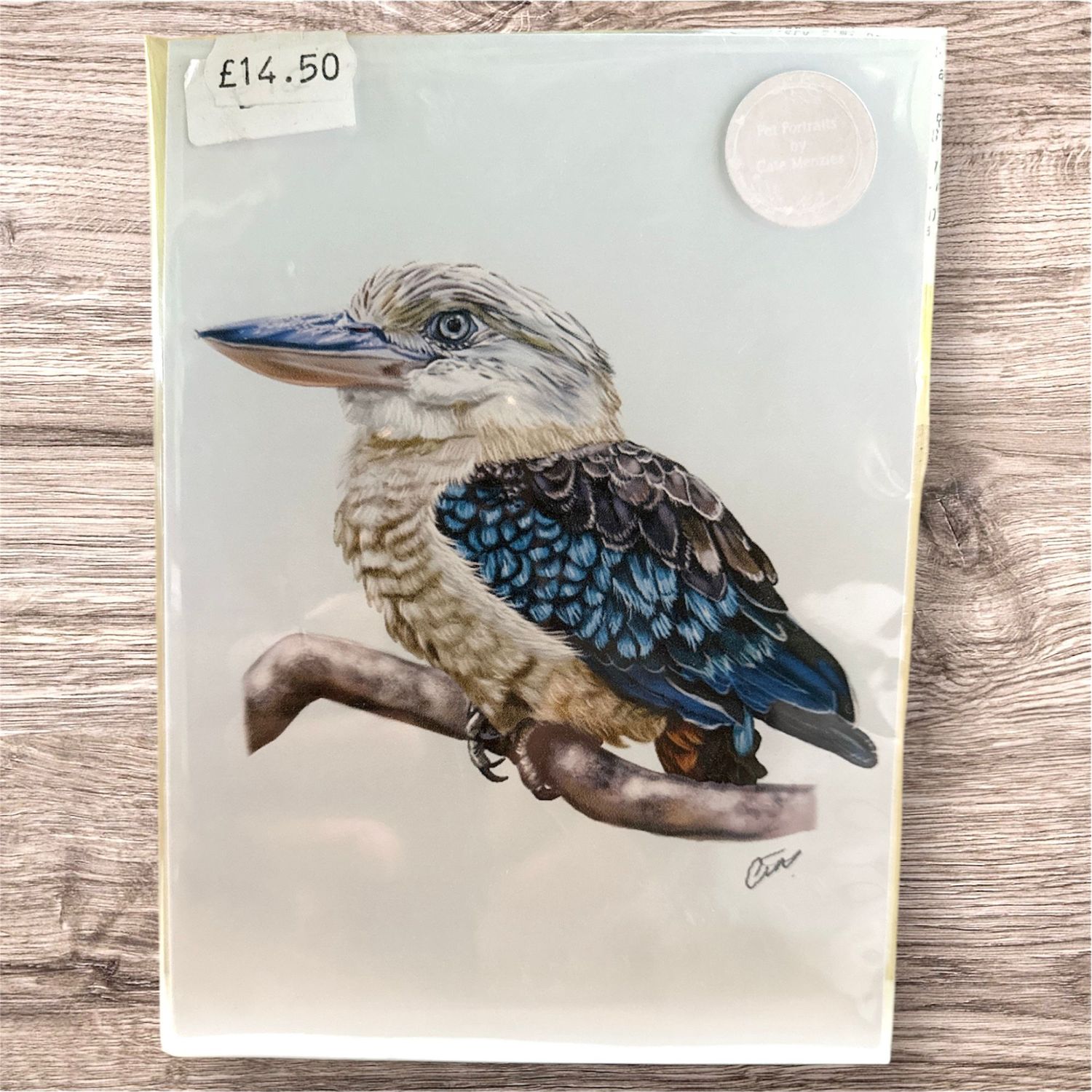 Kookaburra Print; by Cate Menzies Designs