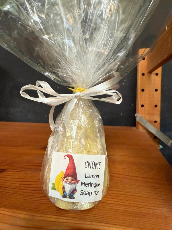 Garden Gnome, Lemon Meringue Soap Bar (50g)