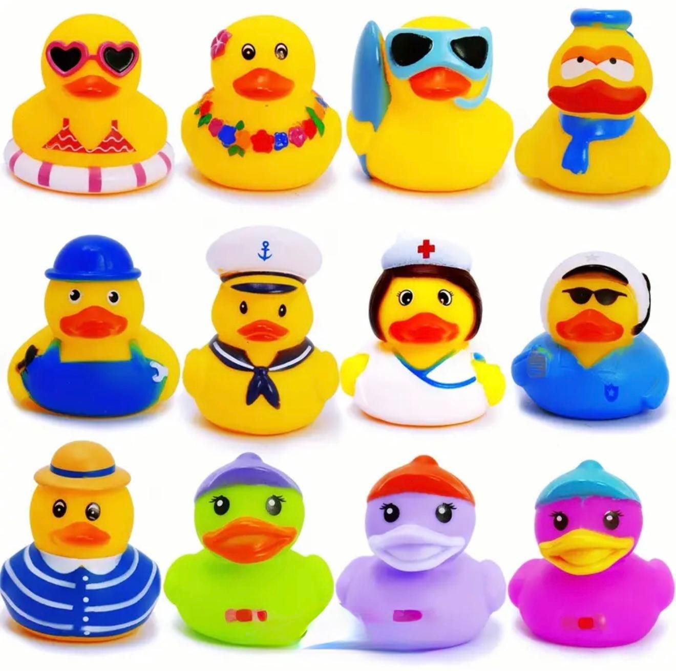 Mini Bathtime Rubber Duck (Various Designs)