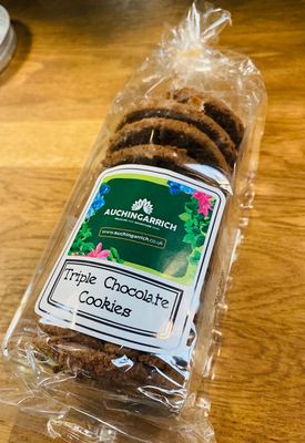 Triple Chocolate Cookies Triple Chocolate Cookies