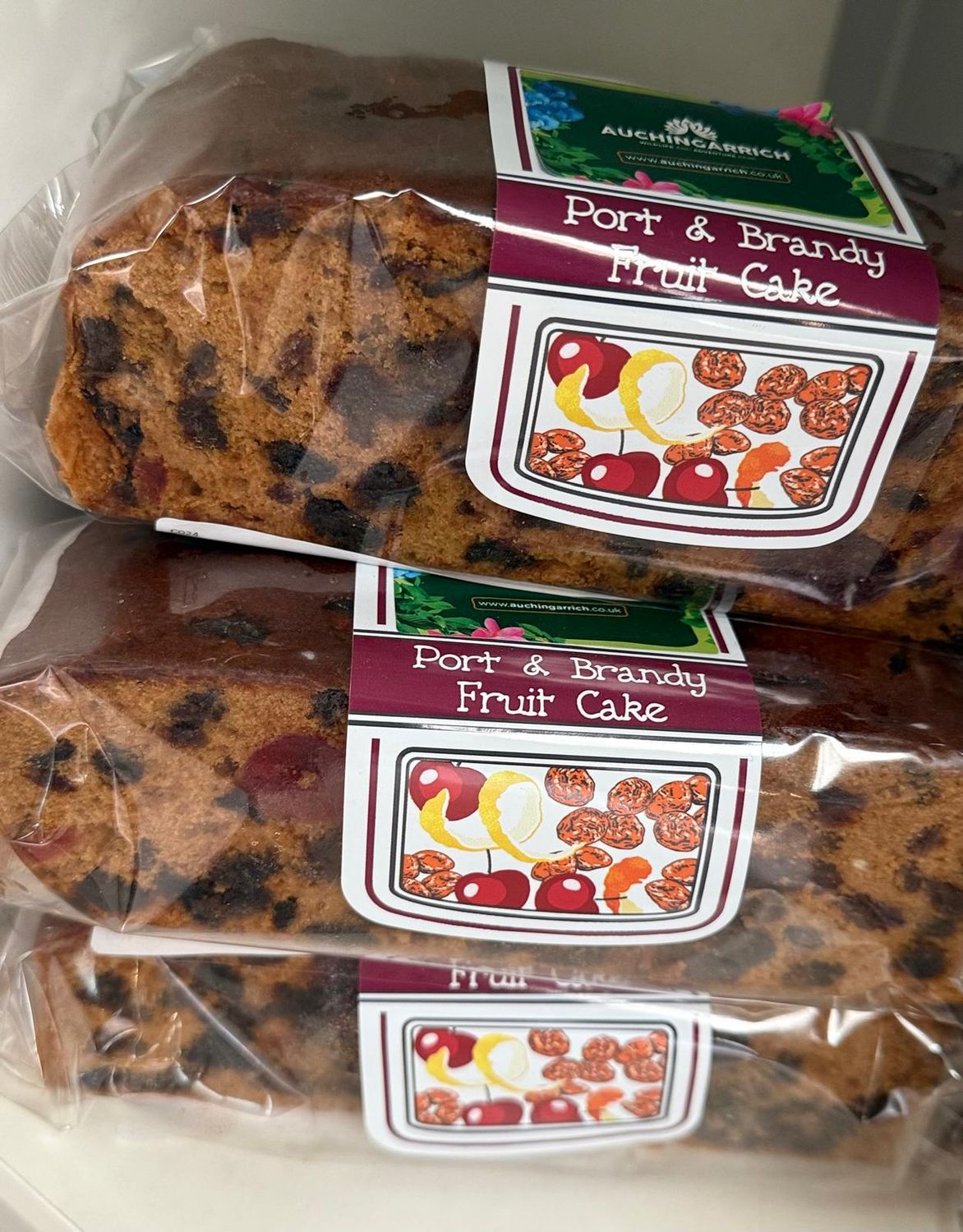 Port and Brandy Fruit Cake