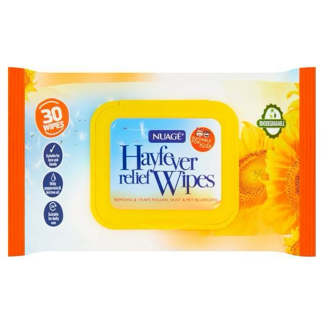 Nuage Hayfever Relief Wipes (30pk)