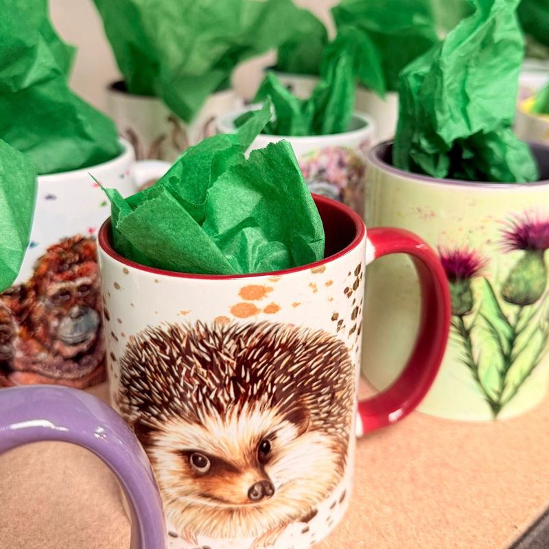 Animal Art Mug (made by Mary-Jane)