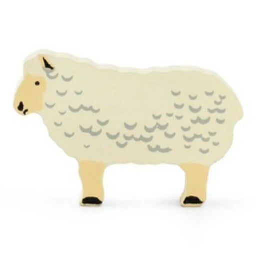 Majigg Wooden Sheep Figure