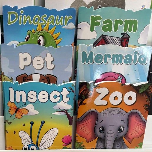 A5 Themed Colouring Book