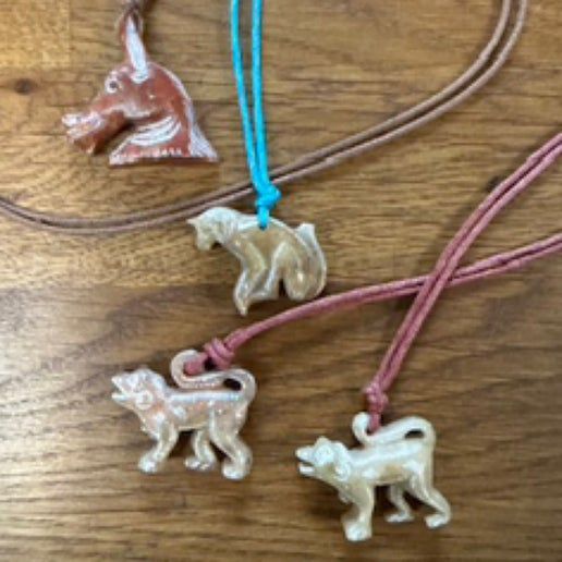 Animal Carved Necklace