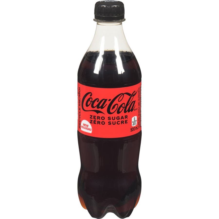 Coca-Cola ZERO, 500ml Bottle
