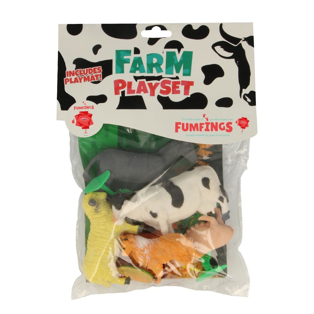 Farm Animal Playset (incl. Playmat)