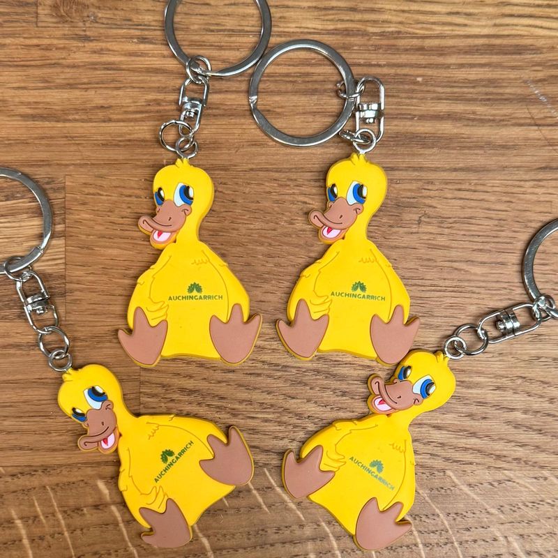Yellow Duck - Auchingarrich Keyring