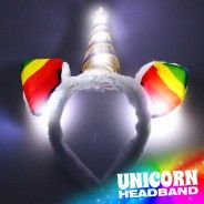 Flashing Unicorn Headband