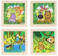 Jungle Animals - 25 Piece Mini Jigsaw Puzzle
