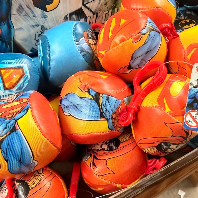 Superman Soft Ball Clip On