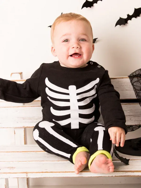 Skeleton Top, by Blade & Rose (6-12mths)