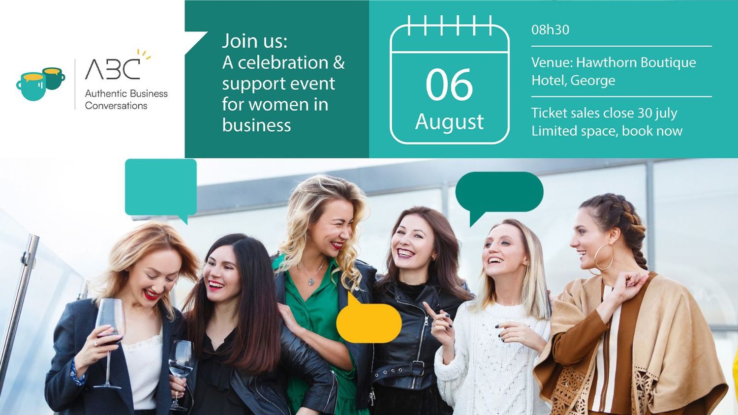 ABC's: Authentic Business Conversations of Entrepreneurs Ladies Event, 6 Aug George
