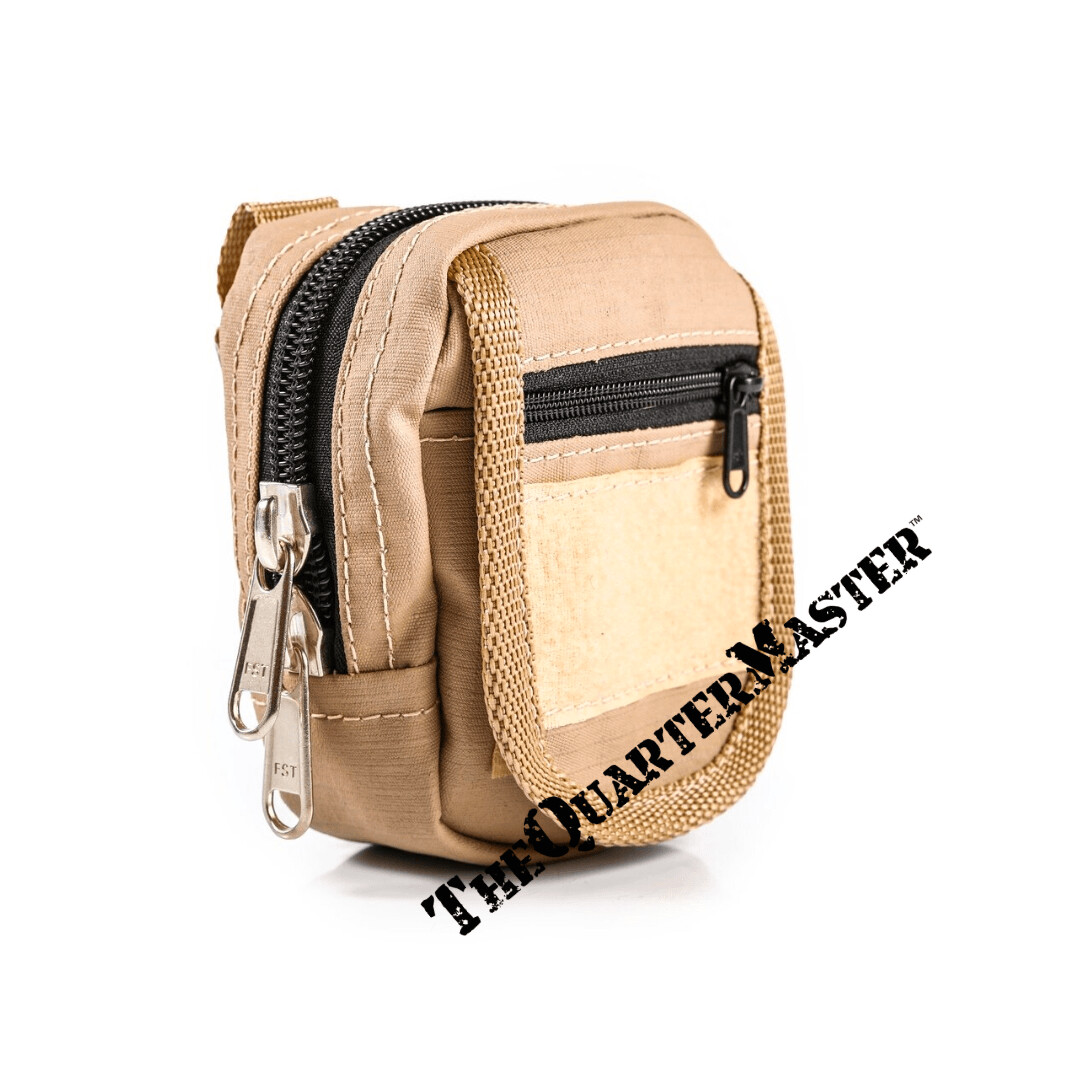 Brown - Handmade Cotton Multipurpose Utility Pouches (set of 3) 31
