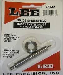 Lee Case Length Gauge and Shell Holder - 30/06 Springfield