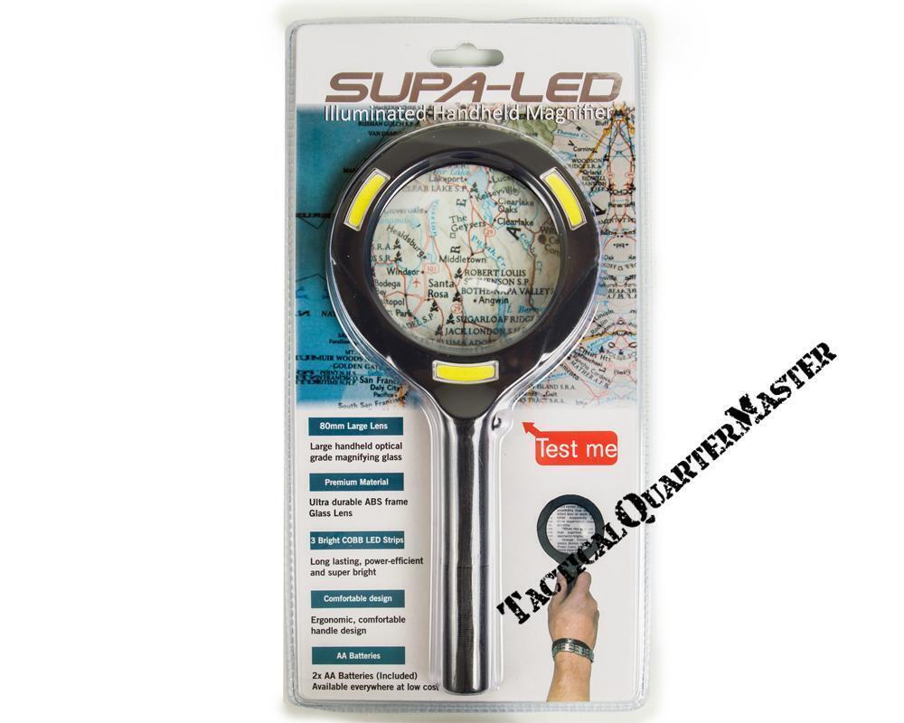 Compasses Illuminated Handheld Magnifier 80mm for sale in South