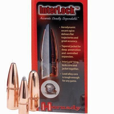 Hornady Interlock Bullets - .308" 150gr Spitzer Point