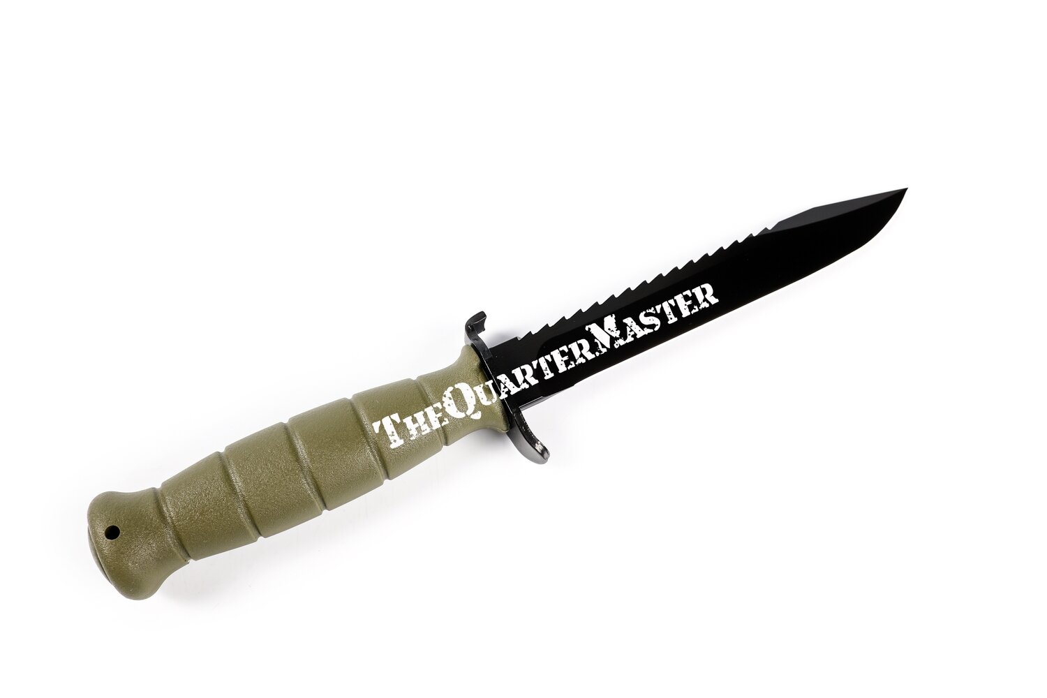 GLOCK Field Knife with Saw FM81:  Green