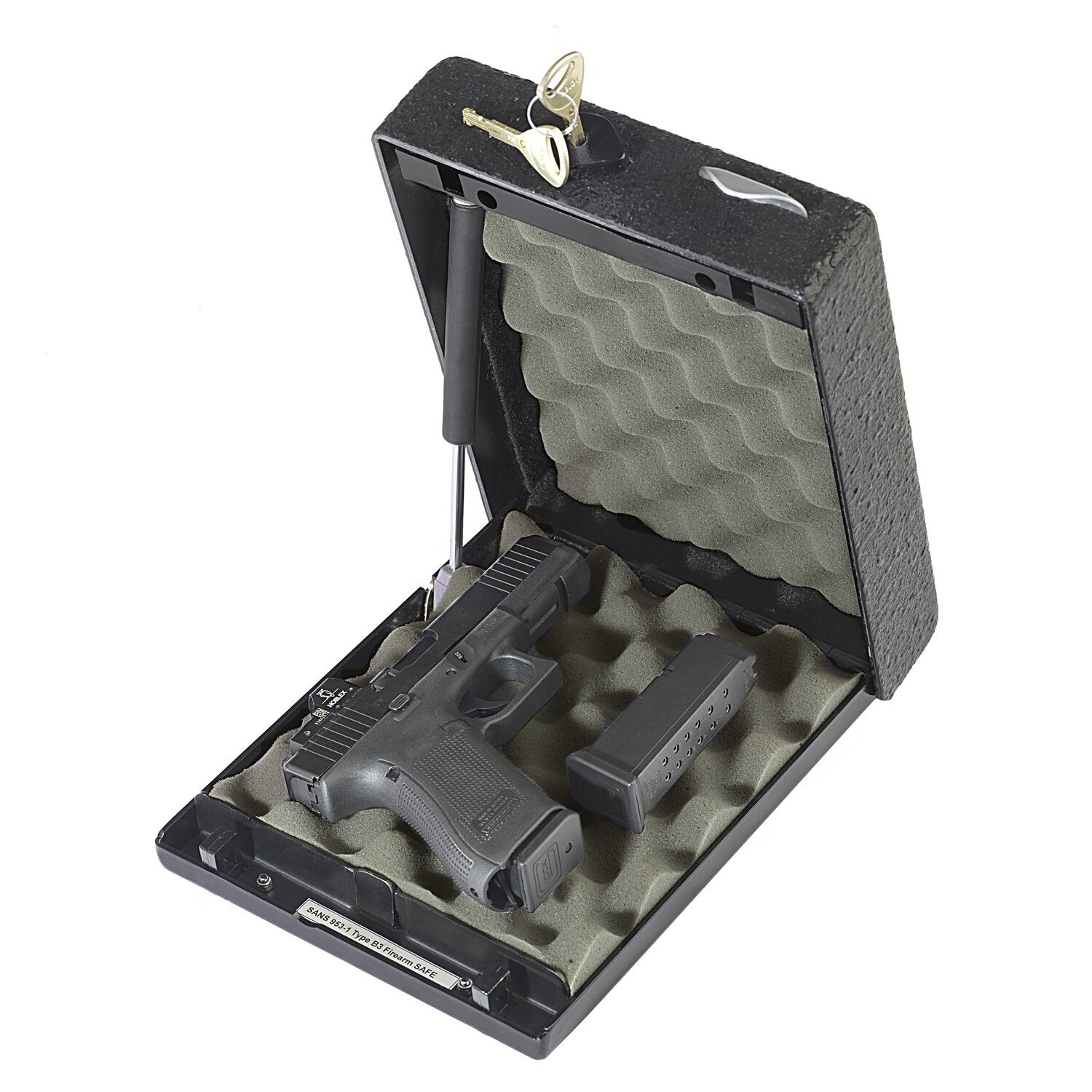 Car Gun Safe: Pangolin Model G180 Econo. Fixed with Ekote Finish
